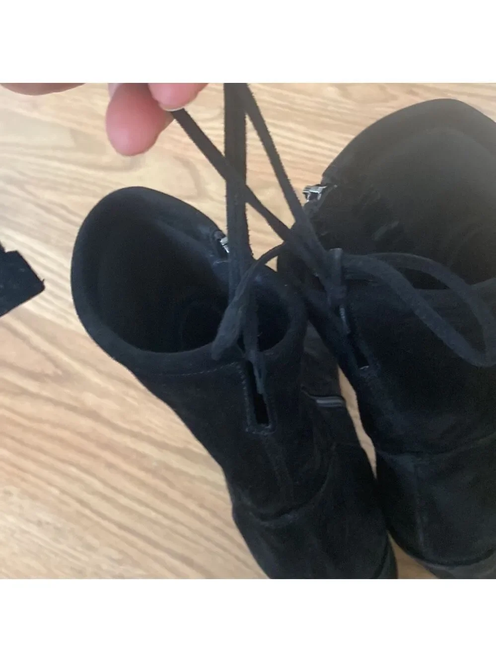 Aquatalia suede boots.